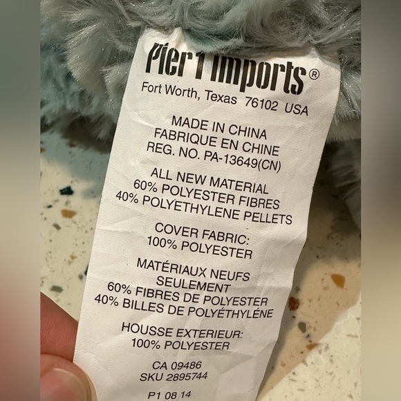 Pier 1 Bunny Rabbit Plush Baby Shower Gift - Picture 7 of 8